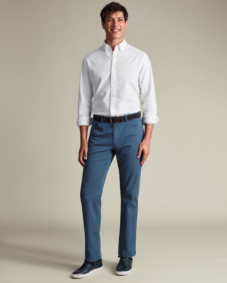 5 Pocket Pants - Denim Blue