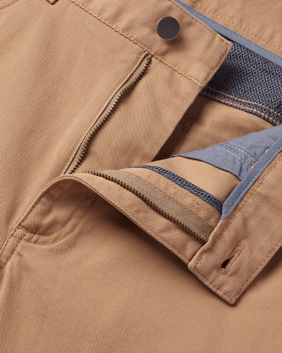 5 Pocket Jeans - Tan