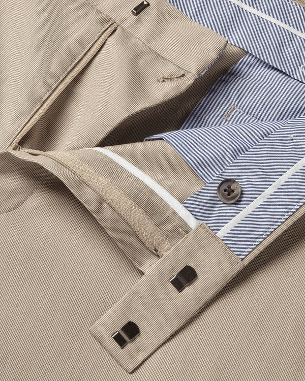 Smart Texture Pants - Limestone