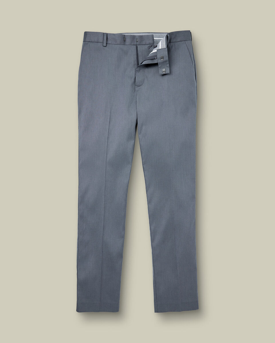 Smart Stretch Texture Pants - Steel Blue Secondary image